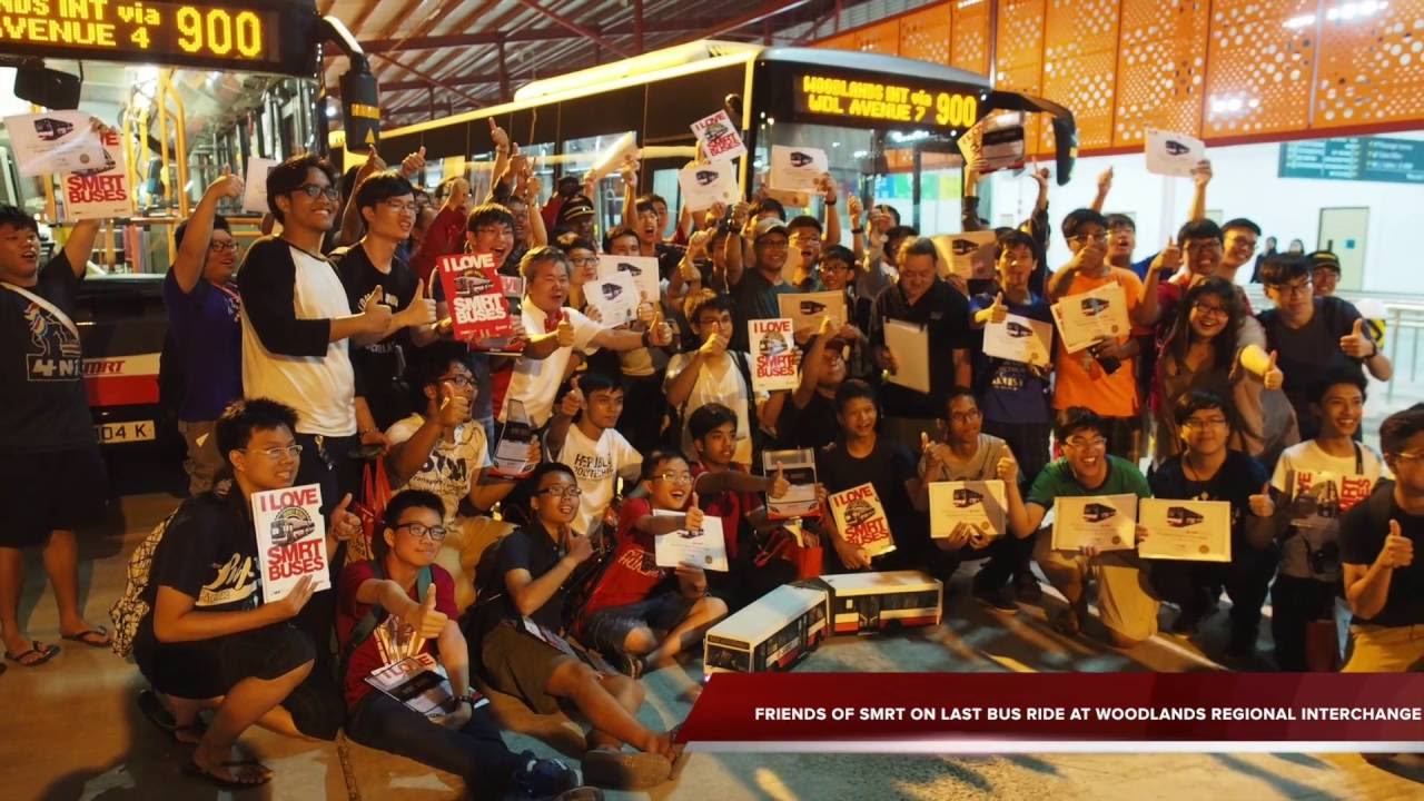 Official opening of the new SMRT Woodlands Temporary Bus Interchange