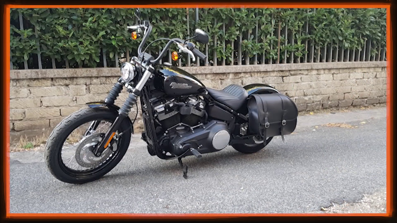 HARLEY-DAVIDSON&reg; SOFTAIL&reg; STREET BOB&reg; 2018/2026 - Montaggio borsa Country - ENDS CUOIO