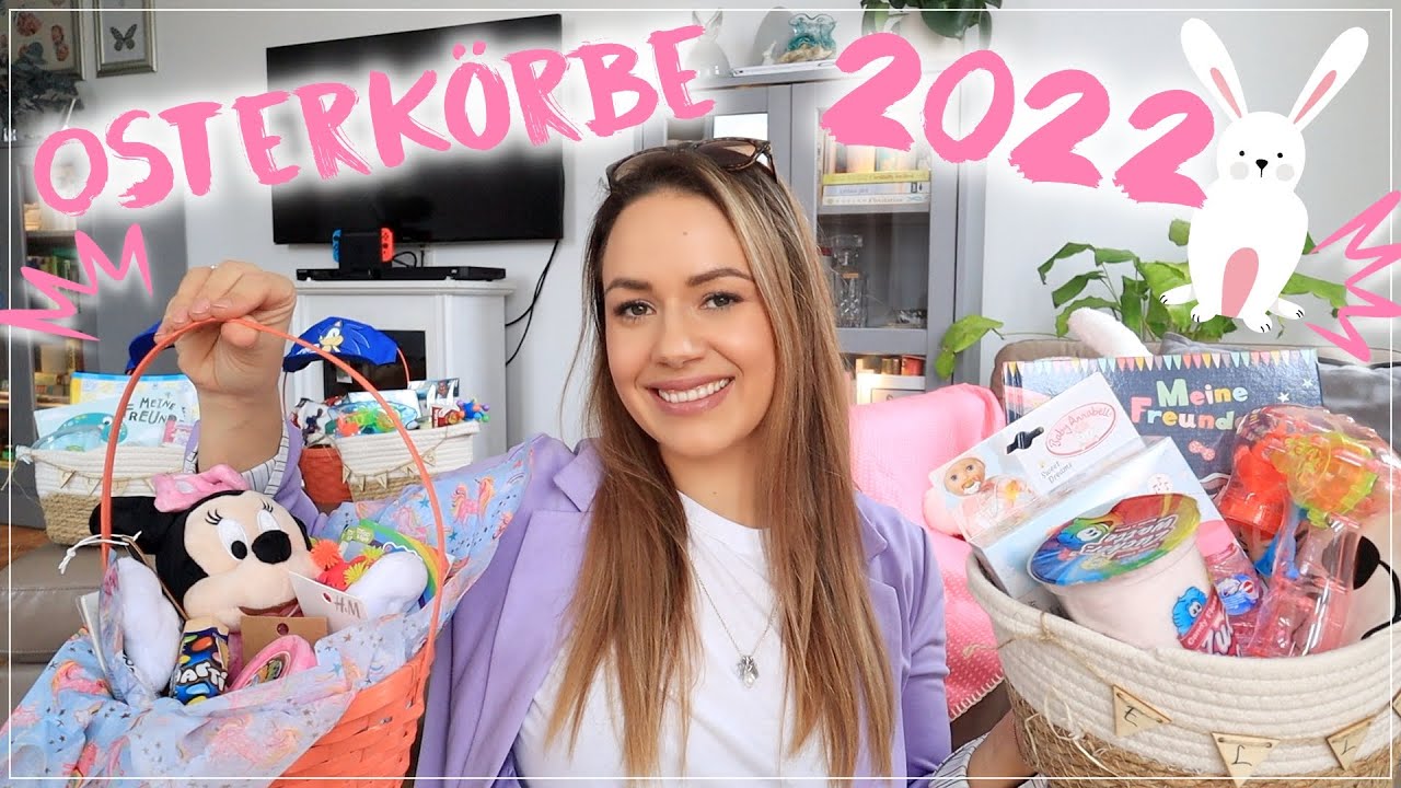 Ostergeschenke für meine 3 Kinder🐰 2022 • Osterkörbe / Easter Baskets • Osterideen • Maria Castielle