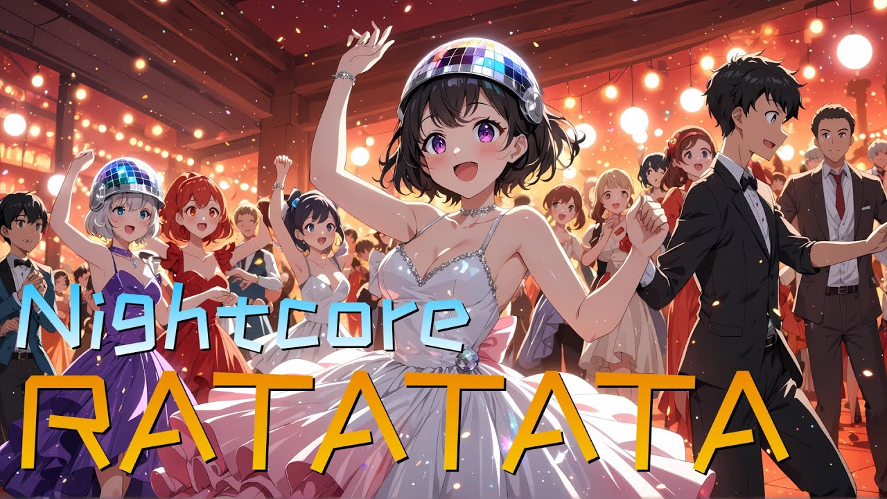 Nightcore - RATATATA (Original Artist: BABYMETAL x Electric Callboy) + Lyrics | ‪@AmpedUpNightcore