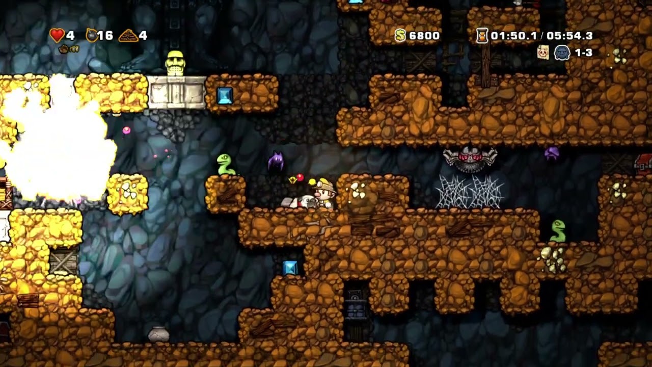 Spelunky HD Daily 82 | 2026-02-20 | SpuDoesDailies