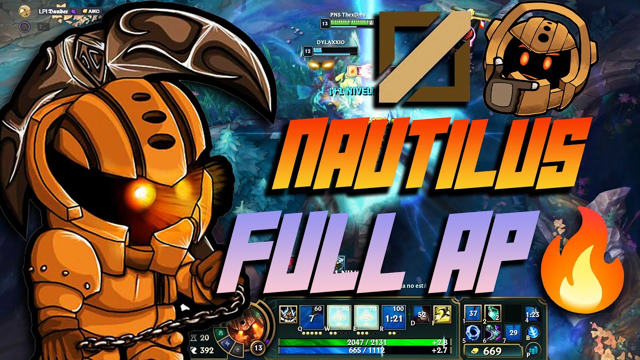 Juego NAUTILUS FULL AP ¿Deletea de un combo? 😱🔥