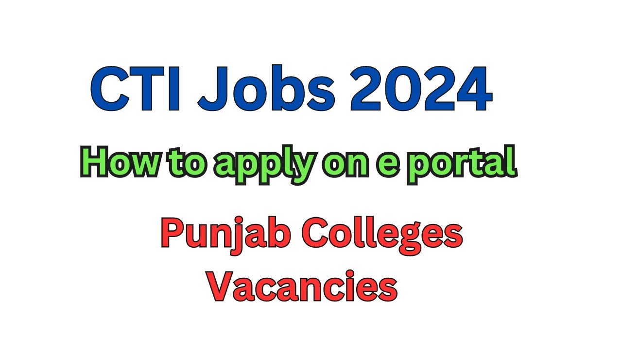 CTI Job vacancies and how to apply for cti jobs
