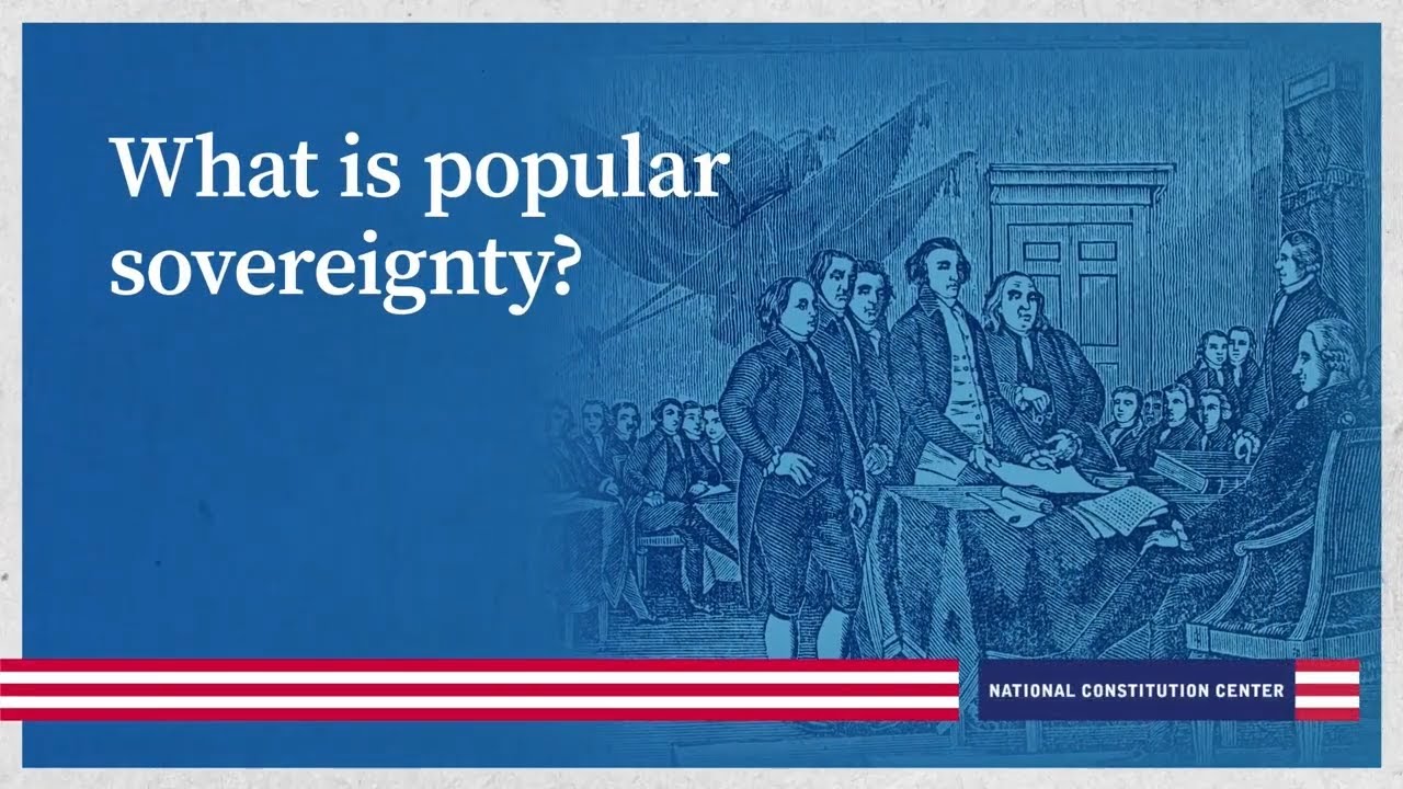 What is popular sovereignty?