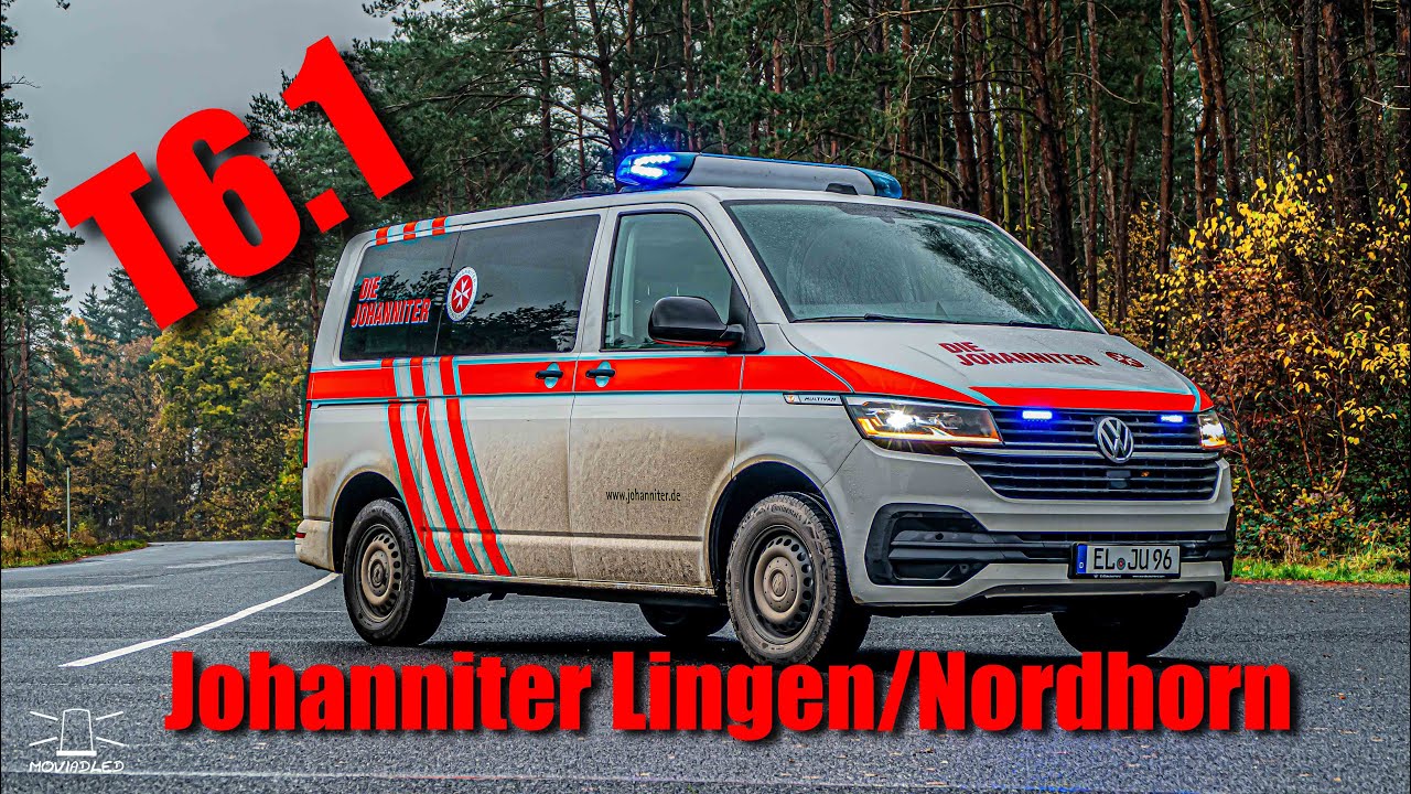 Die Johanniter Lingen Nordhorn T6.1 Bluttransport Organtransport