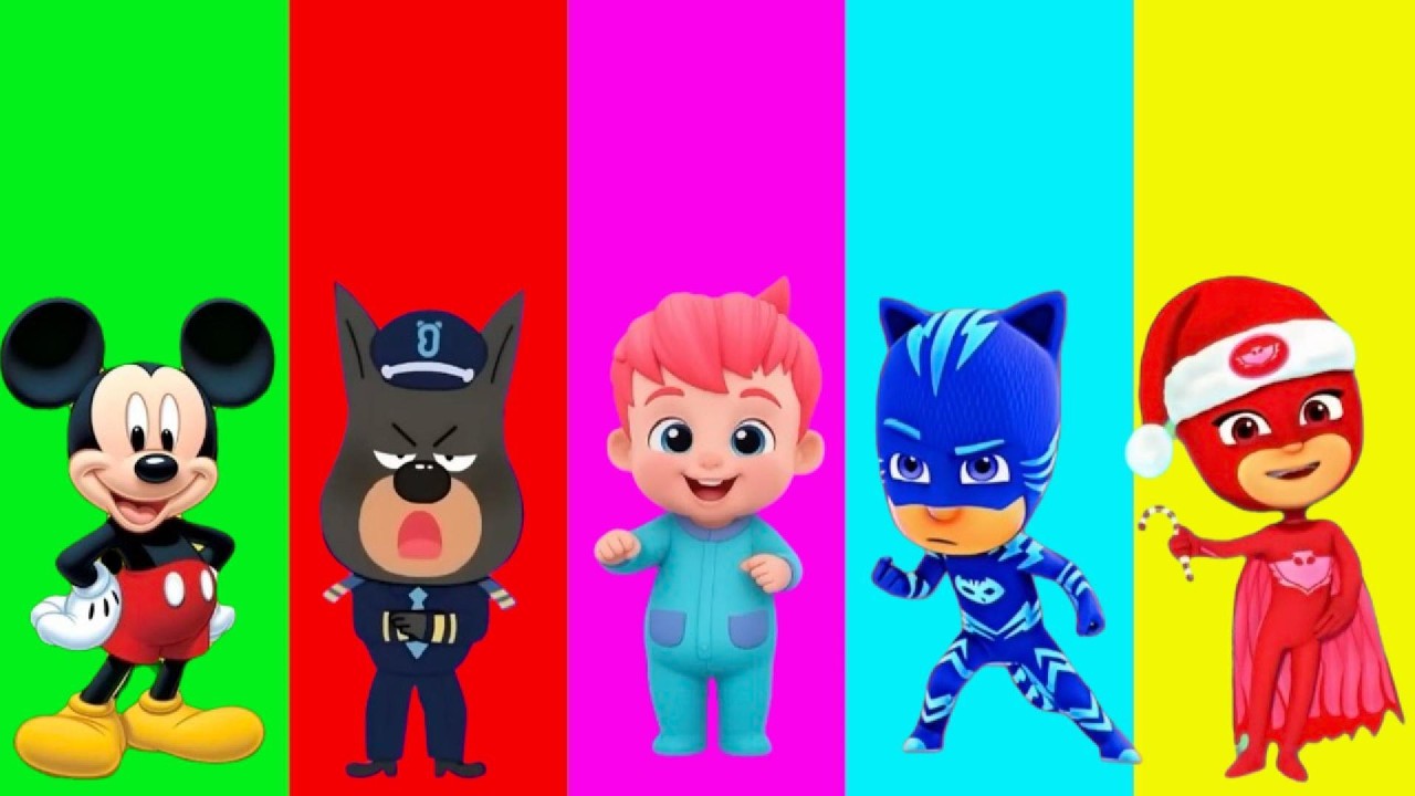 Wrong eyes👀 challenge DAME TU COSITA Pj Masks Funny Puzzle Wrong Heads