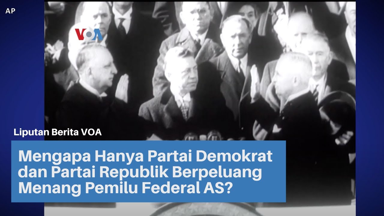 Mengapa Hanya Partai Demokrat dan Partai Republik Berpeluang Menang Pemilu Federal AS?