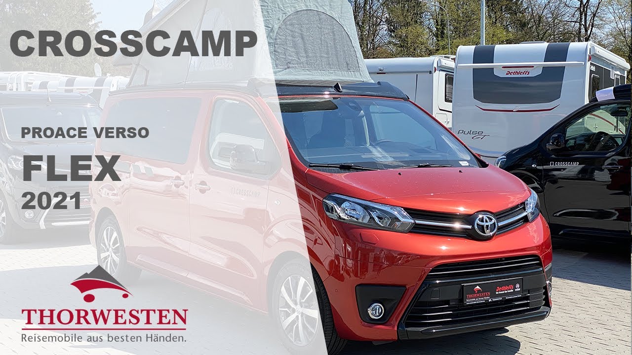 CROSSCAMP FLEX 2021 Toyota PROCAE Verso - REISEMOBILE THORWESTEN