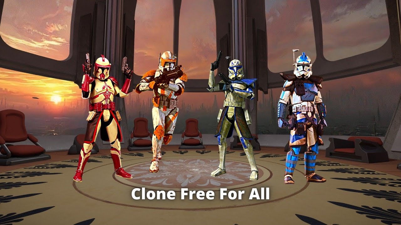 Star Wars Crazy Clone Free For All!!