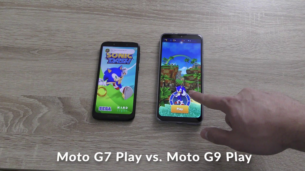 Motorola Moto G9 Play vs Motorola Moto G7 Play: Comparison - speed test and camera comparison