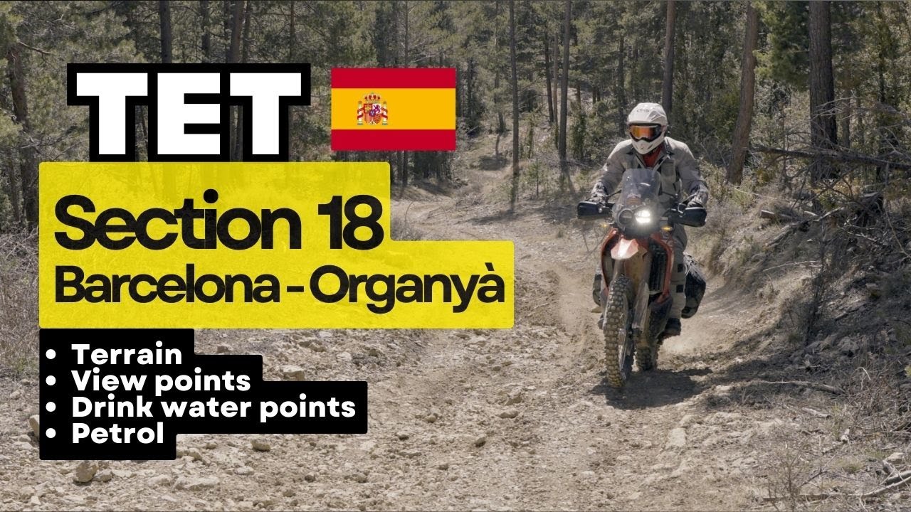 TET Spain - Catalonia - Section 18 - Barcelona to Organyà
