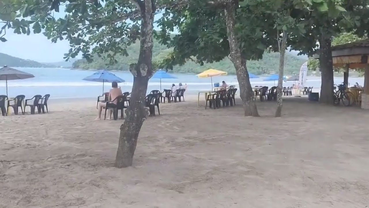 A praia preferida dos turistas em Ubatuba SP , Perequ&ecirc; A&ccedil;u 