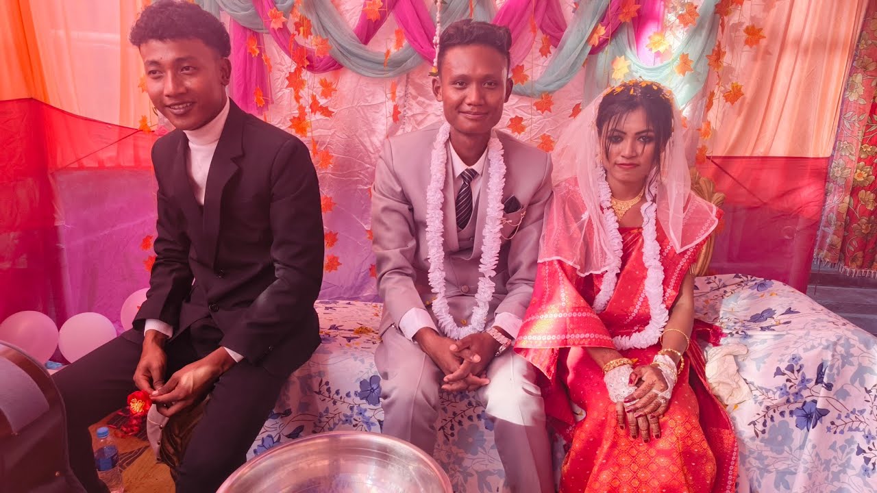 Boro christian Sadi Biday Rahul or bhumika Assam to West Bengal 