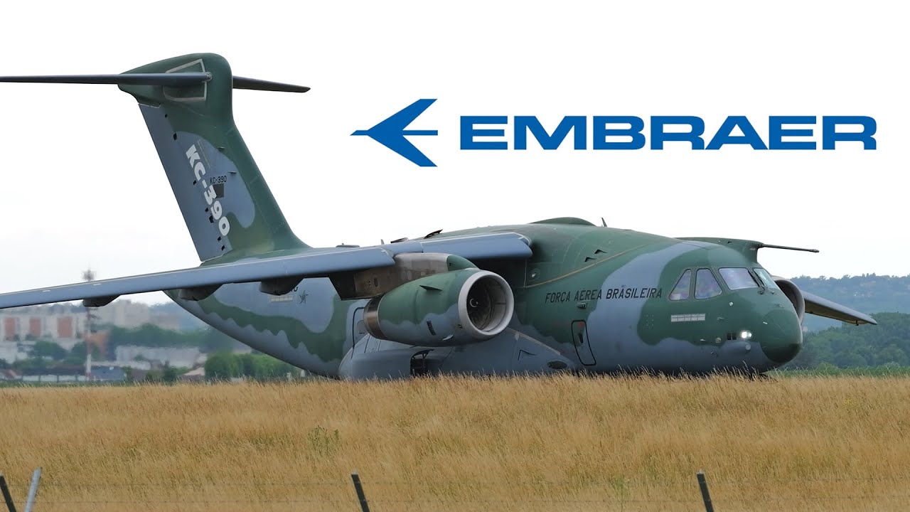 Embraer KC-390 at the Paris Air Show 2025