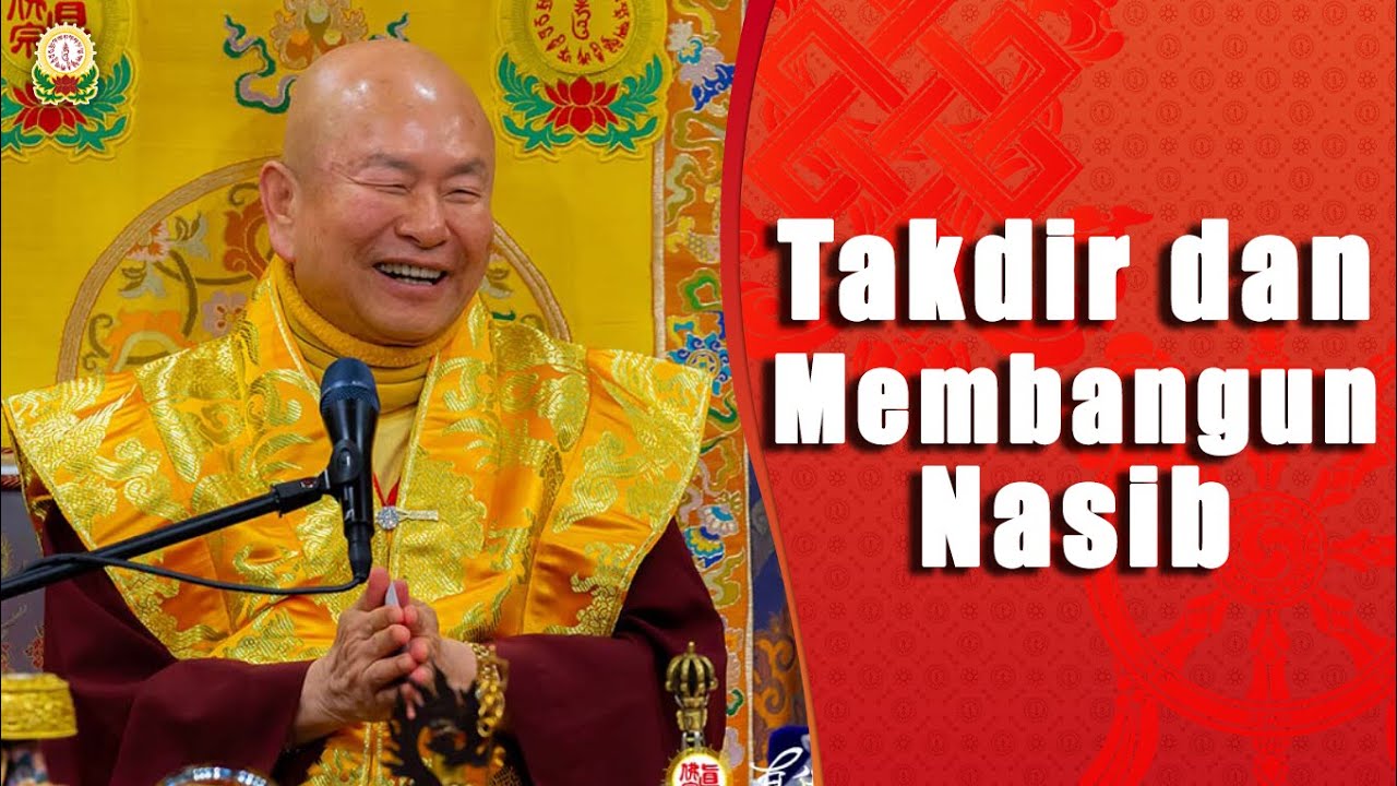 03-04-2022 Takdir dan Membangun Nasib 修命成就才能聚形取物；宿命立命要雙運。 2022-04-03 蓮生活佛開示-互動就是力量