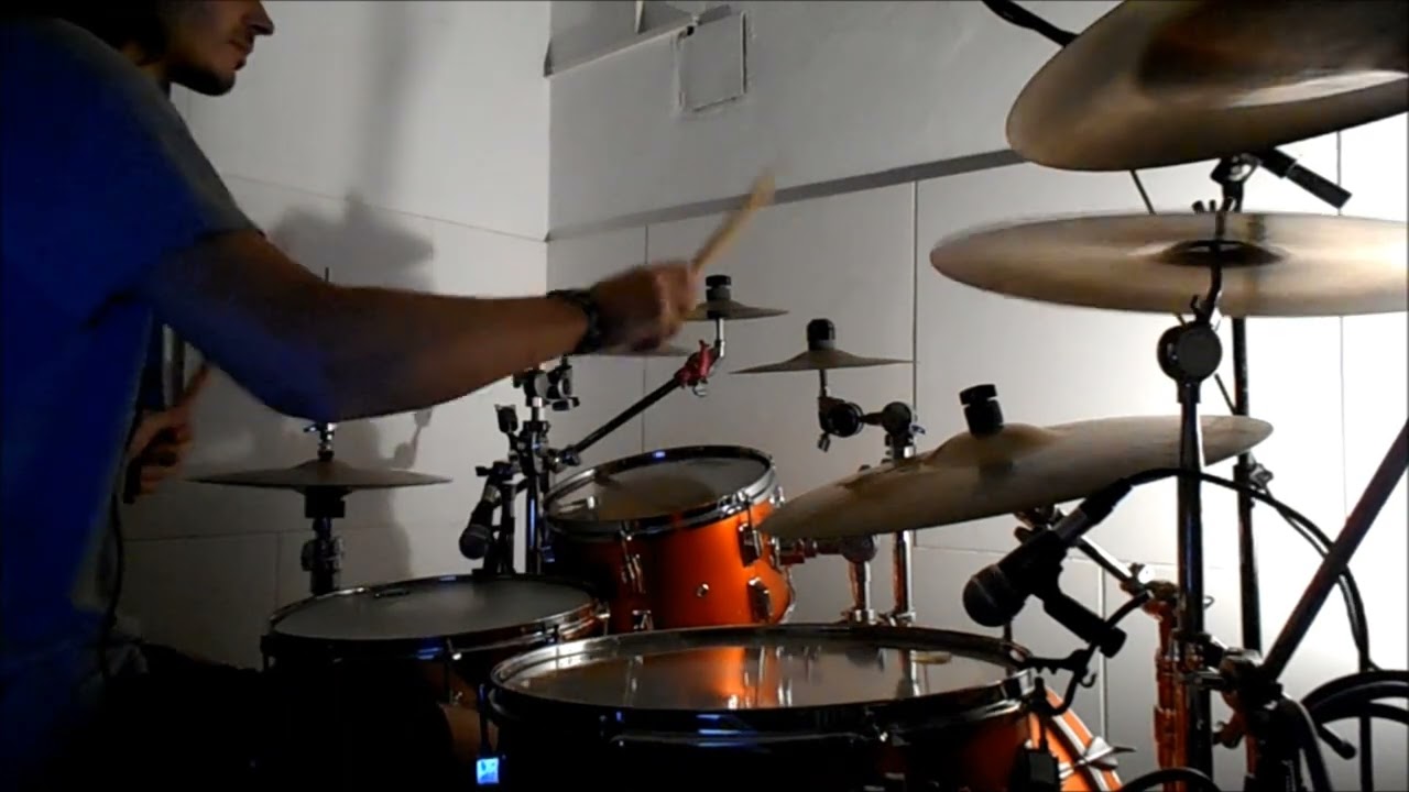 Una piba con la remera de Greenpeace - Los Redondos ( cover de bateria / drum cover)