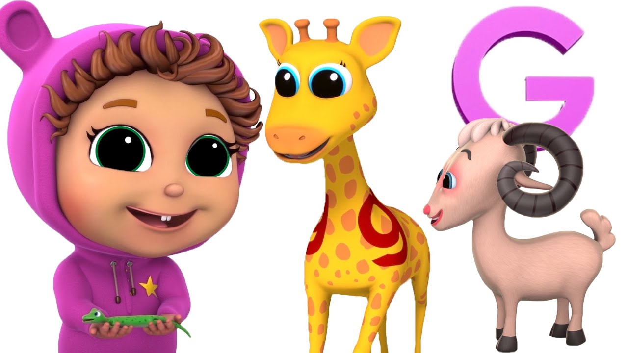 Gordy Goat | Letter Recognition | Learn Phonics Letter G | Upper Case & Lower Case