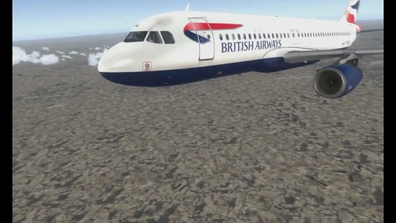 ezdok test Fsx Movie: Flying home