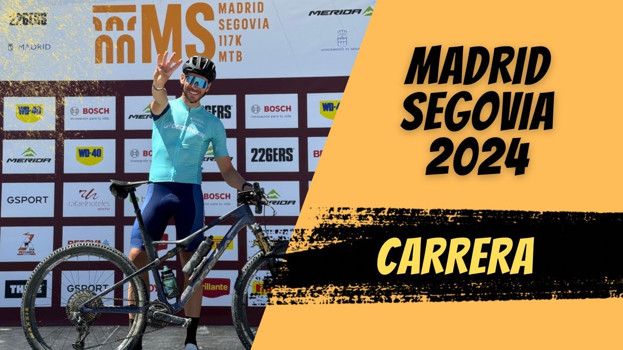 Madrid - Segovia 2024, quedo 4º, por poco!!!