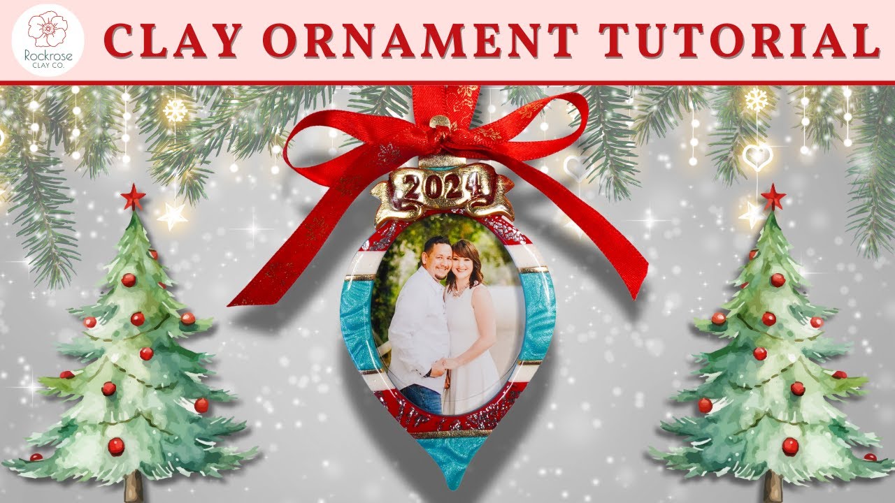 DIY Holiday Ornament Tutorial – Personalized Polymer Clay Keepsake