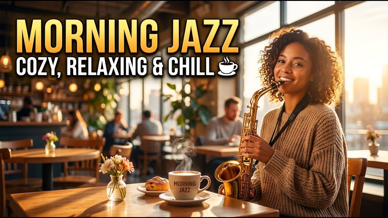 Morning Coffee Study Session with Smooth Jazz and Bossa Nova Productive Background