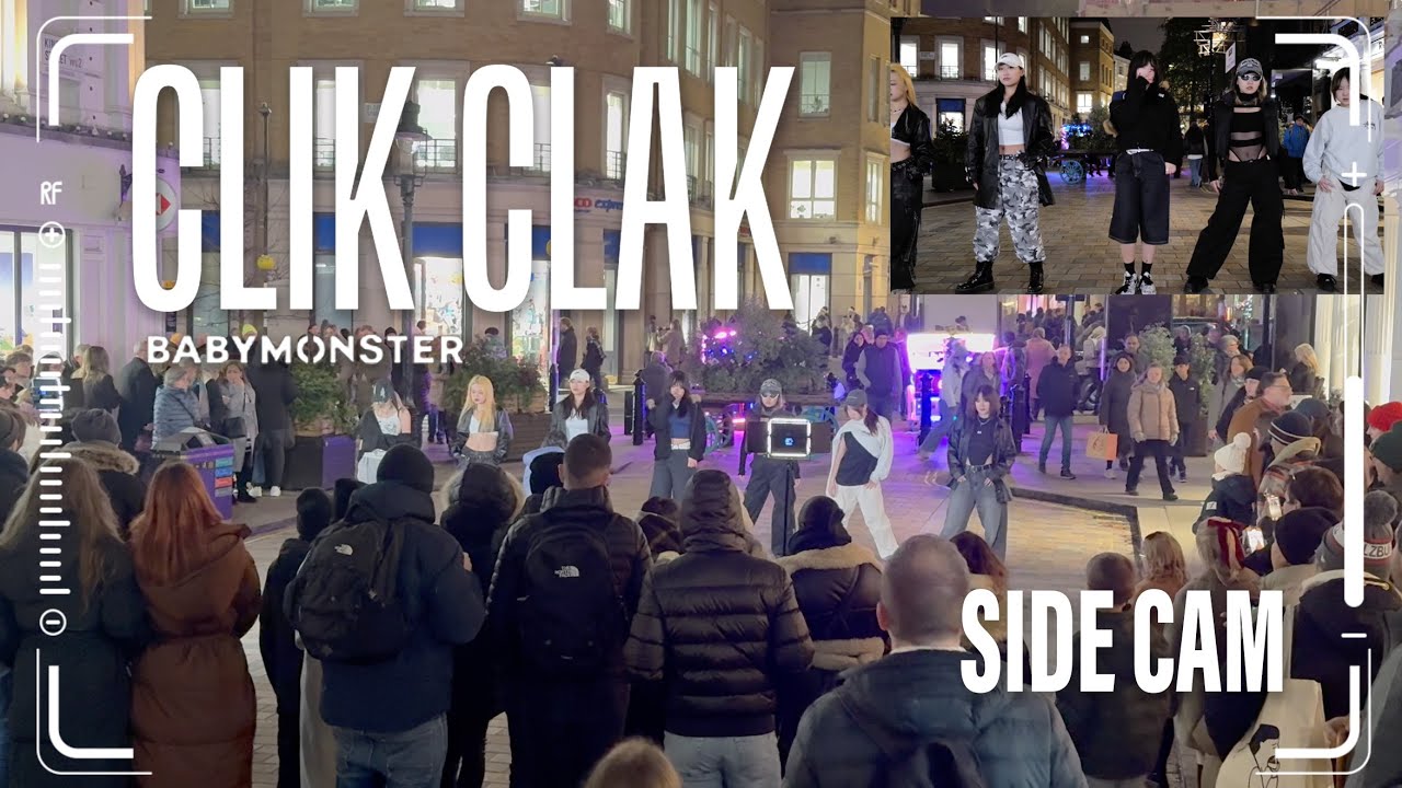 [KPOP IN PUBLIC | SIDE CAM] BABYMONSTER (베이비몬스터) – CLIK CLAK | Dance Cover in LONDON