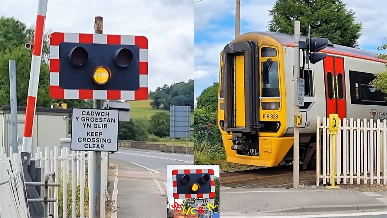 Buttington Level Crossing, Powys