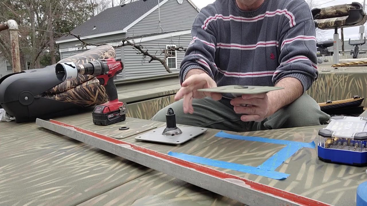 Installing Pedestal Seat Bases in Grizzly Tracker