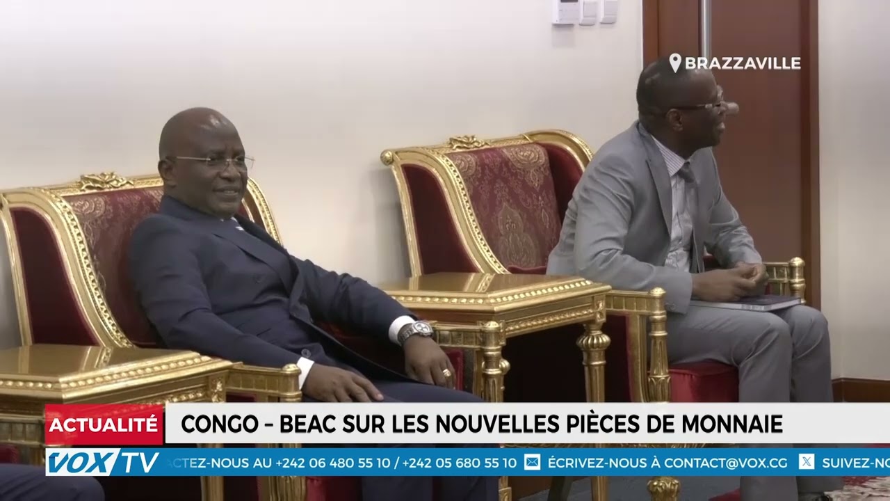 Congo – BEAC sur les nouvelles pièces de monnaie