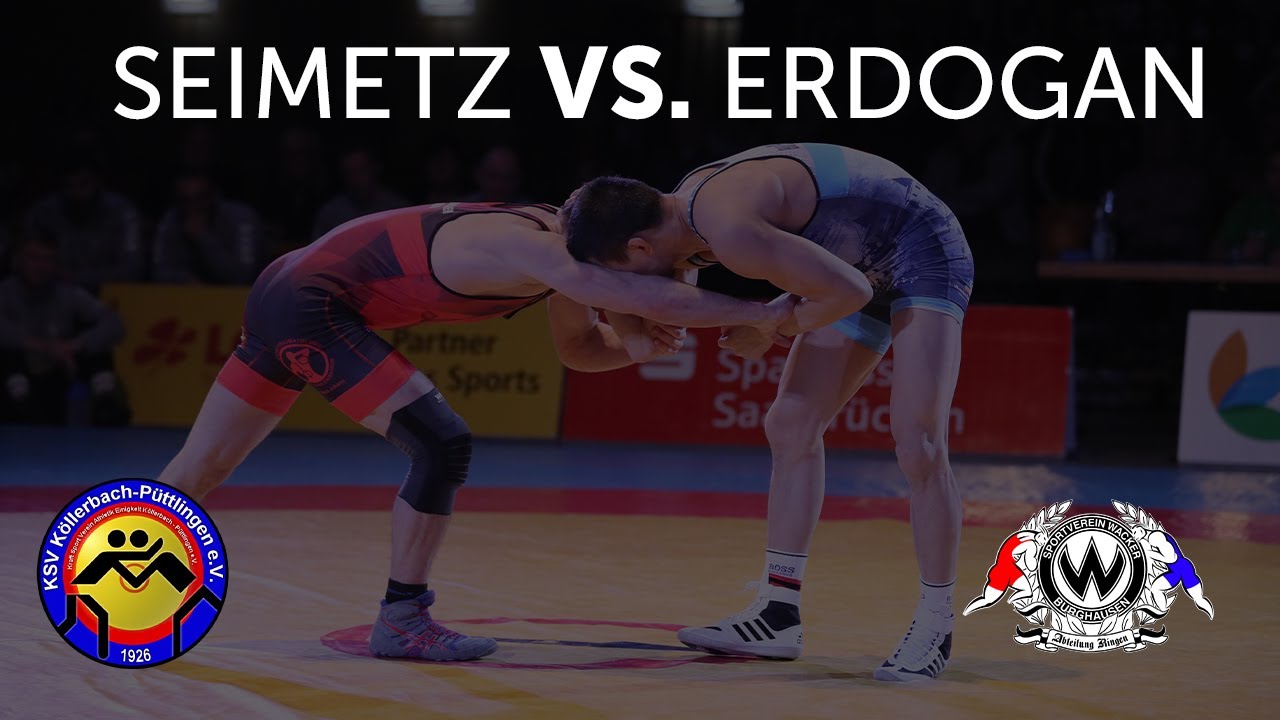 RINGEN - DMM FINALE (Vorkampf)  - 66kg FS Valentin Seimetz vs Cengizhan Erdogan