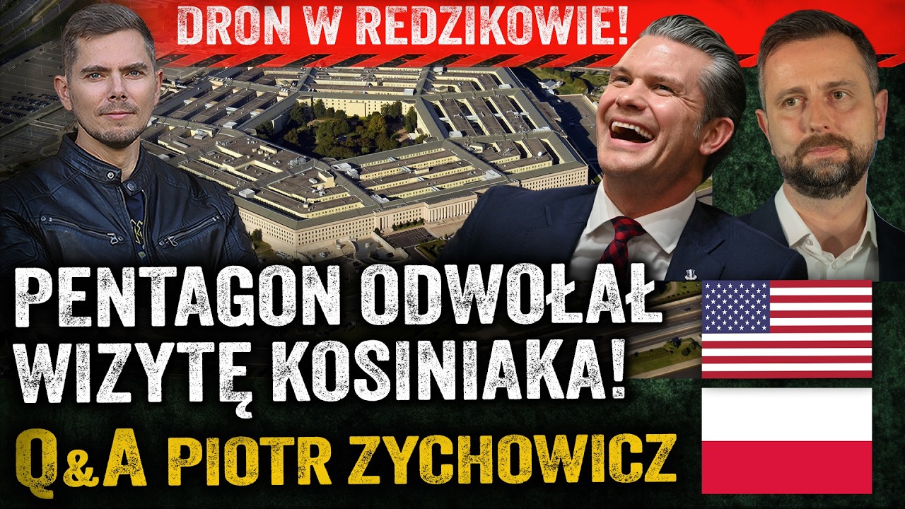 Obraza Polski? Dlaczego Amerykanie w ostatniej chwili odwołali wizytę Kosiniaka! &mdash; Piotr Zychowicz