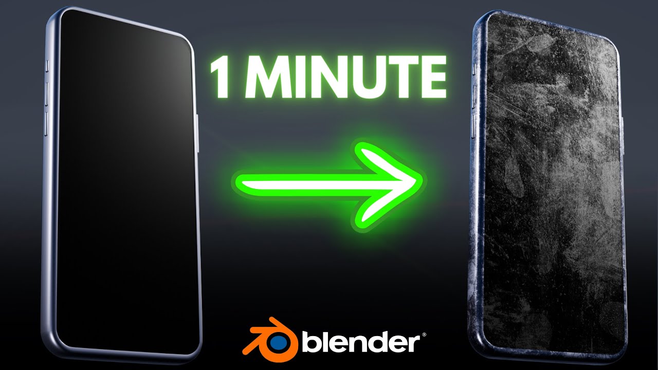 Create Surface Imperfections in Blender in 1 Minute!