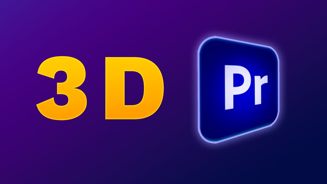 💫 ANIMAR y GIRAR LOGO en 3D en Premiere Pro