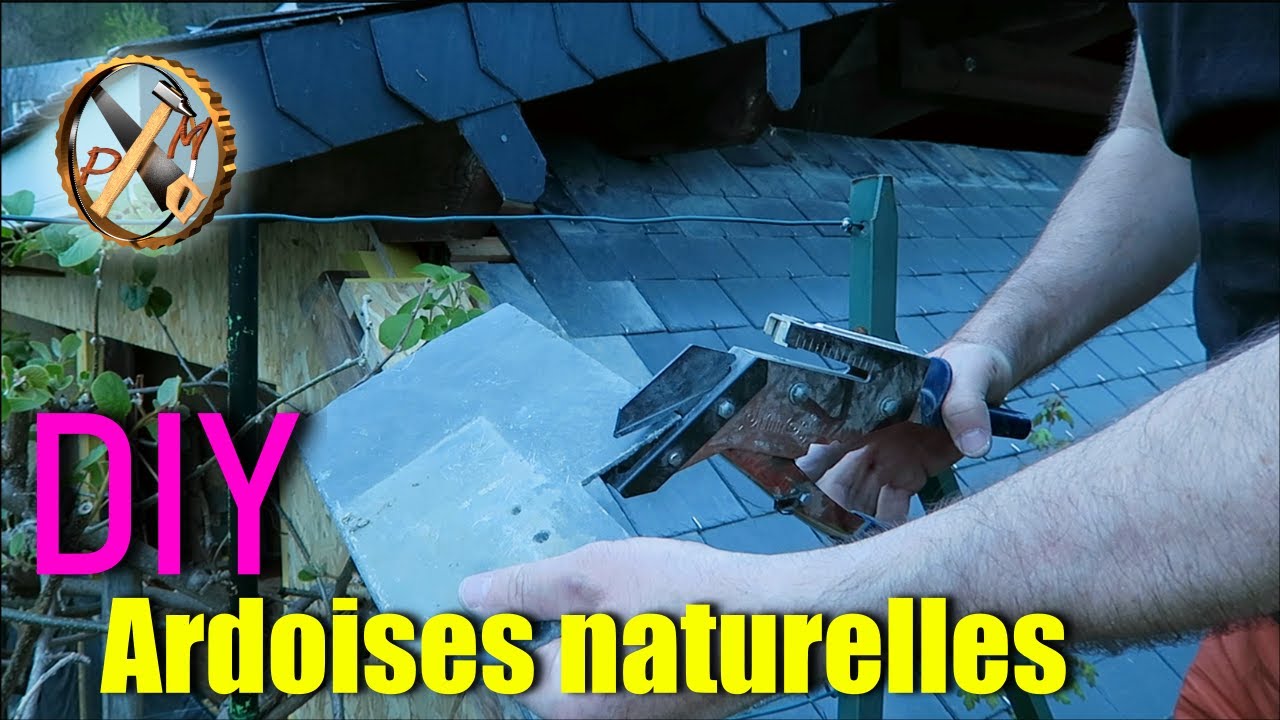 DIY Je modifie la toiture en ardoises naturelles de mon atelier avec des outils simples