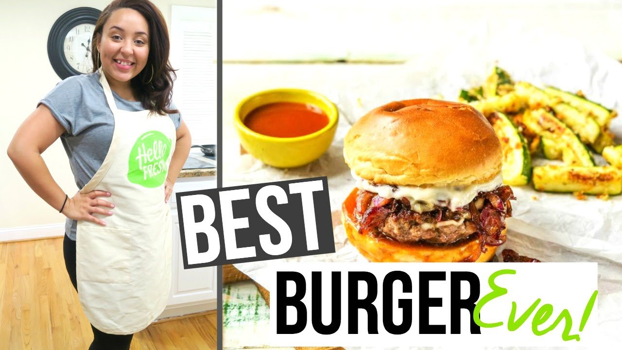 COOK WITH ME 2017 | THE BEST BURGER I HAVE EVER ATE!! | Page Danielle