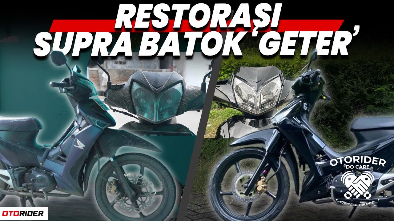 Bikin Mengkilap Honda Supra X 125 | Restorasi - OtoRider Do Care x Aspira