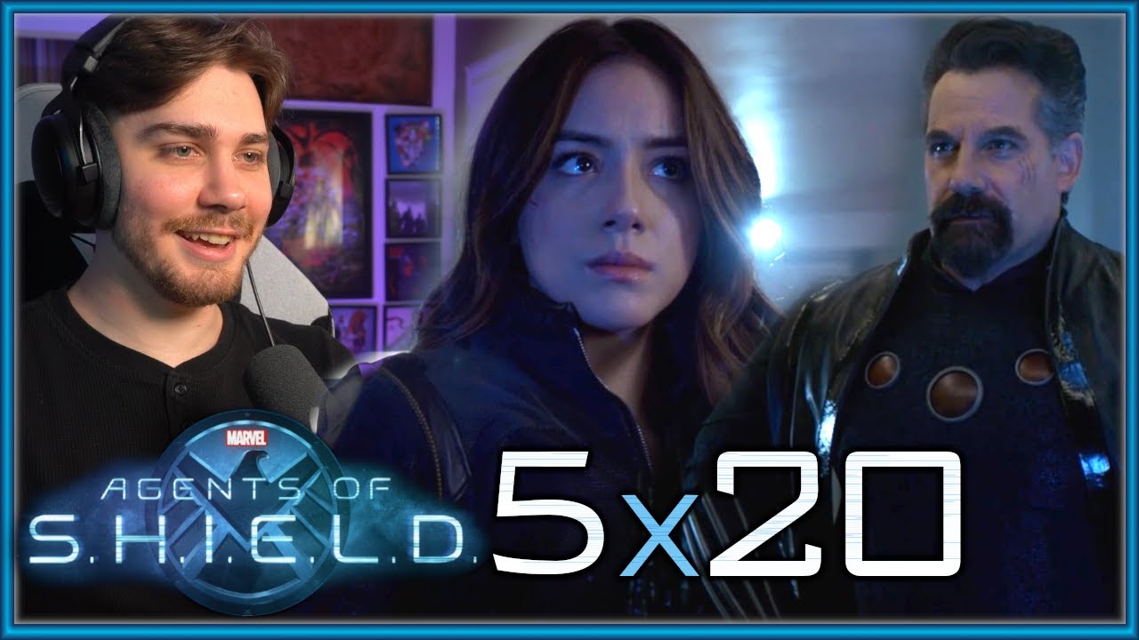 MCU FAN Watches AGENTS OF SHIELD 5x20 For The First Time! | Agents Of SHIELD 5x20 REACTION!!