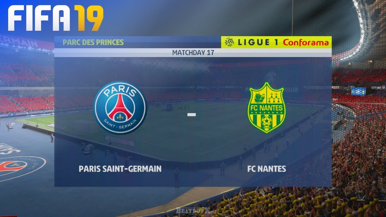 FIFA 19 - Paris Saint Germain vs. FC Nantes @ Parc des Princes