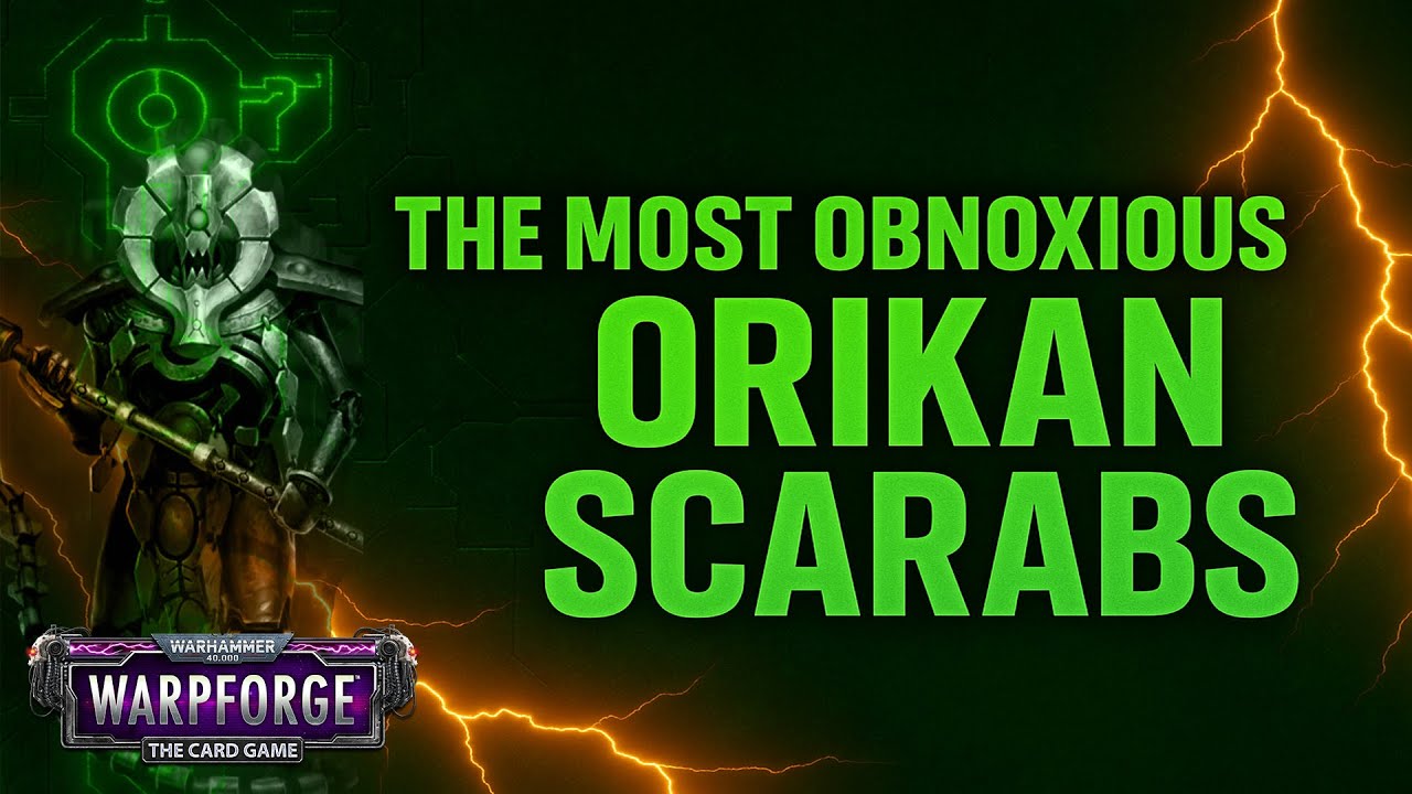 Рой скарабеев Орикана – Самая раздражающая агро-колода || Warhammer 40,000: Warpforge