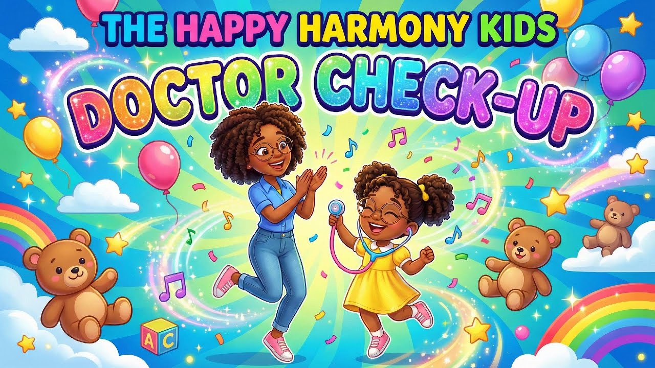 Doctor Check-Up Song 🩺| Toddler Health Song & Movement #DoctorSong #ToddlerLearning #kidssongs#kids
