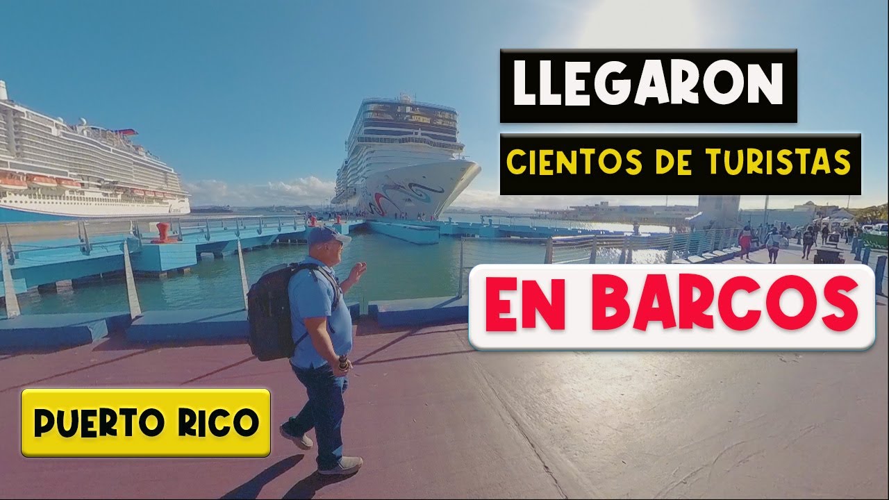 CIENTOS de Turistas en el 