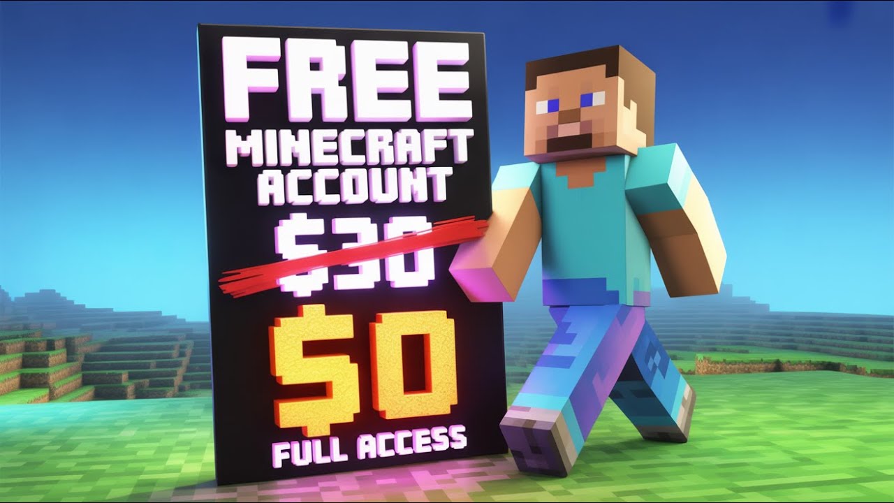 How to get a REAL Minecraft Account in 2025 | Full Access