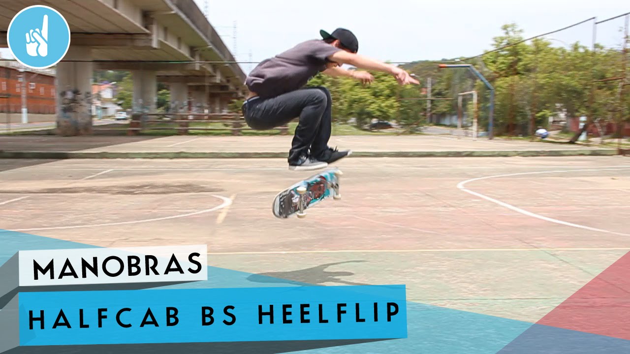 Como mandar BS half cab heelflip | sobreskate