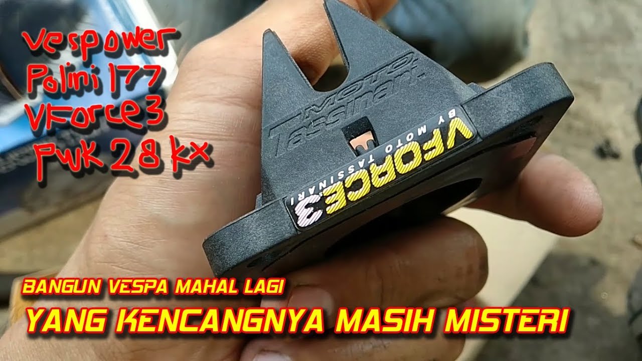 Cara Memasang Blok Polini Malossi Vespower dan Membran VForce3 || Aji VAS