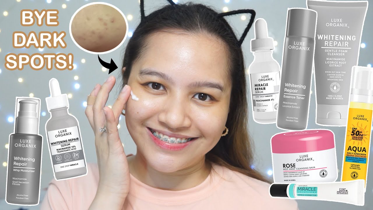Best skincare for dark spots & uneven skin tone! Luxe Organix Whitening Repair honest review