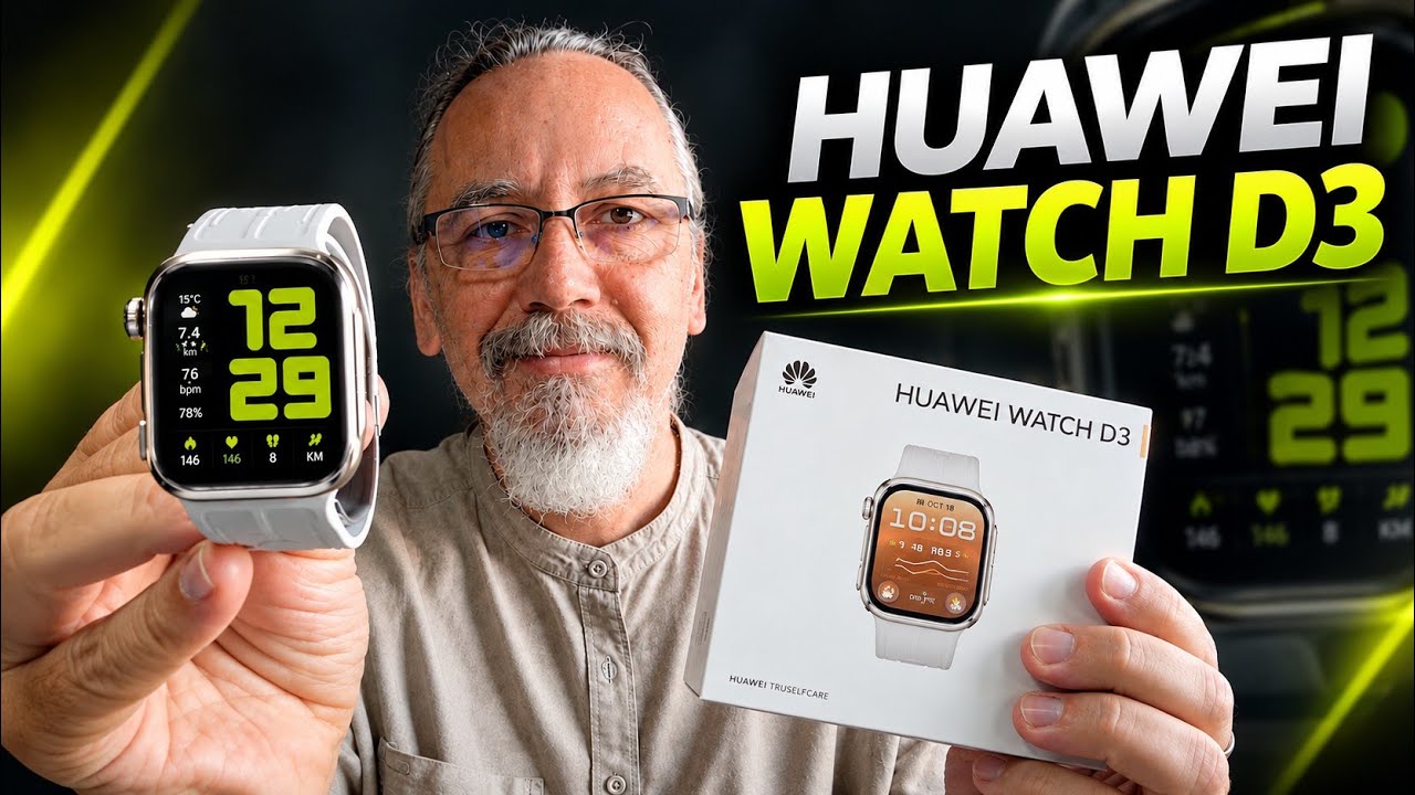 Huawei Watch D3. Zdrowie przede wszystkim 🧑&zwj;⚕️🩺🚲