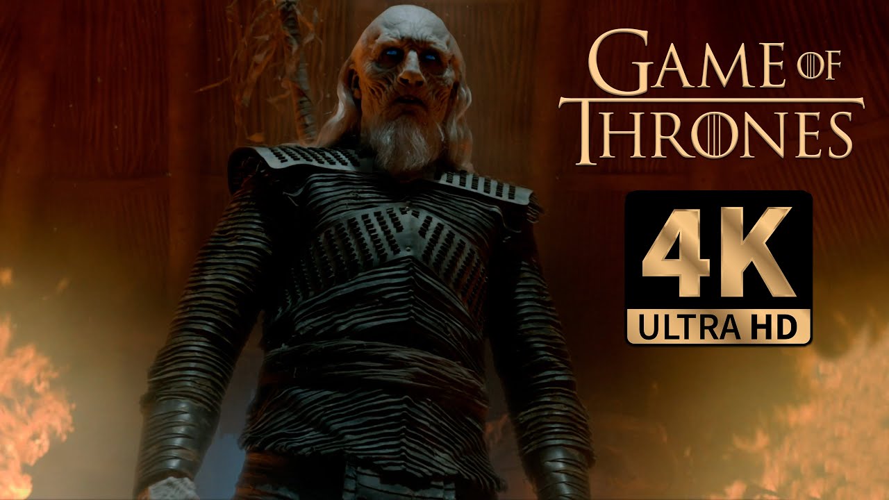 Game of Thrones - Jon Snow Fights White Walker (4k)