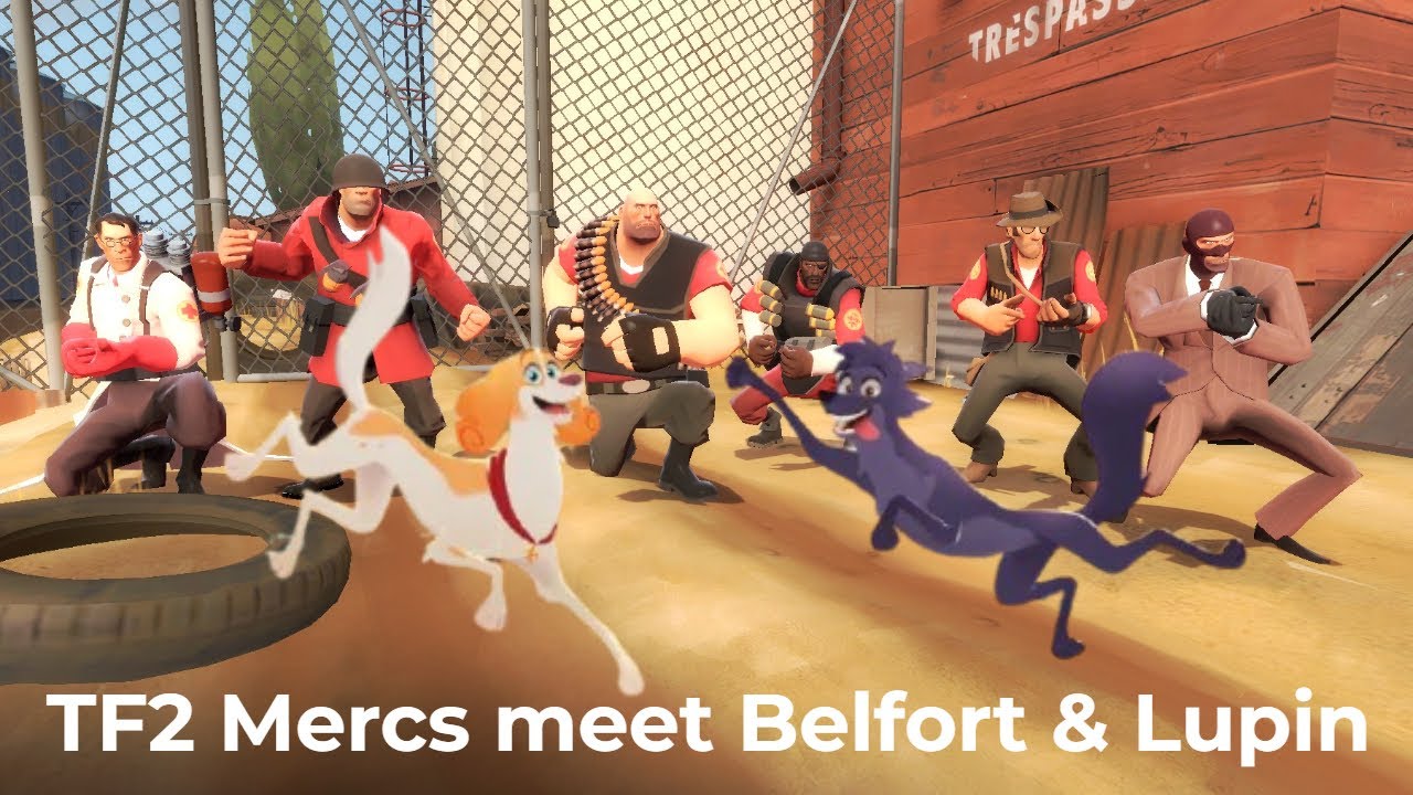 (FakeYou.ai) TF2 Mercs meet Belfort & Lupin