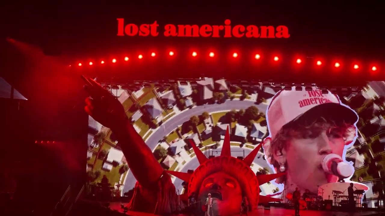 mgk - goddamn - 12/6/25 - lost americana tour - Fiserv Forum - Milwaukee, WI