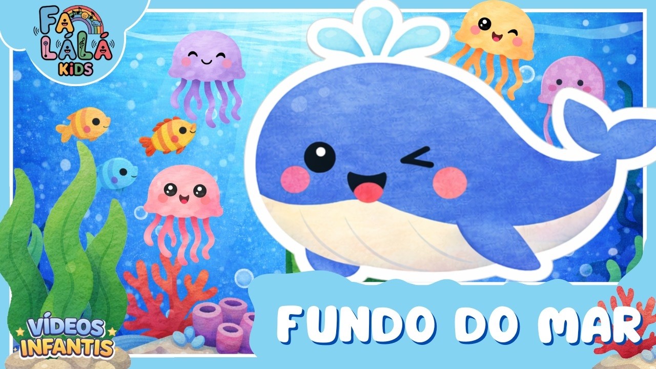Fundo do Mar 🐳 | Falalá Kids - Músicas Infantis Educativas